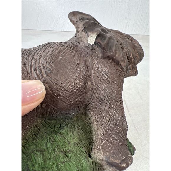 Bandanna Elephant Sculpture 1982 Chips In Paint San Diego CA VTG - Picture 6 of 14
